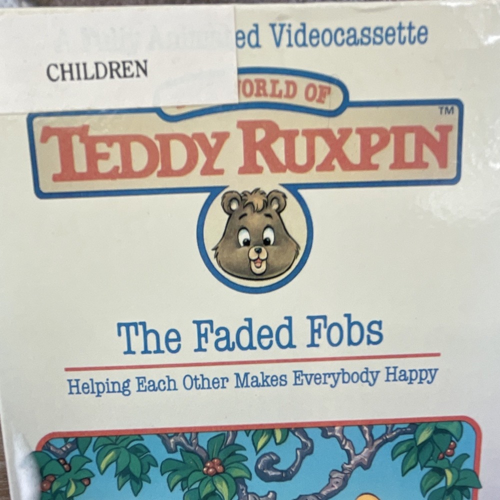 Hi-Tops Video The World of Teddy Ruxpin Vol 8: The Faded Fobs VHS 1987 NTSC - Picture 2 of 11